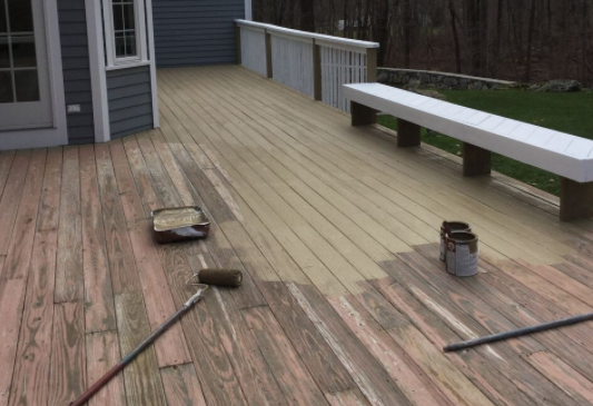 Deck & fence staining